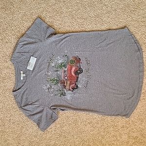 Maurice's Red Truck Christmas Tee